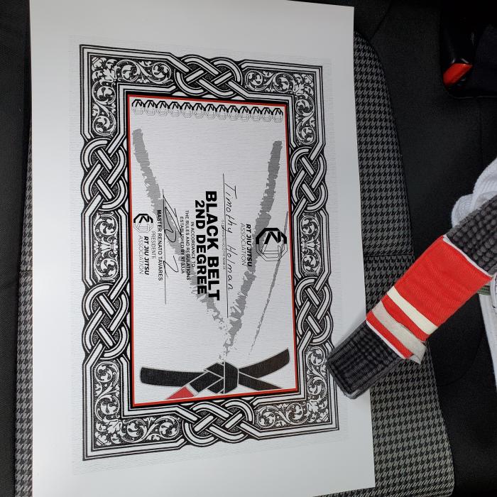 Black belt 2nd degree · December 12, 2020 · Promoted by Renato Tavares