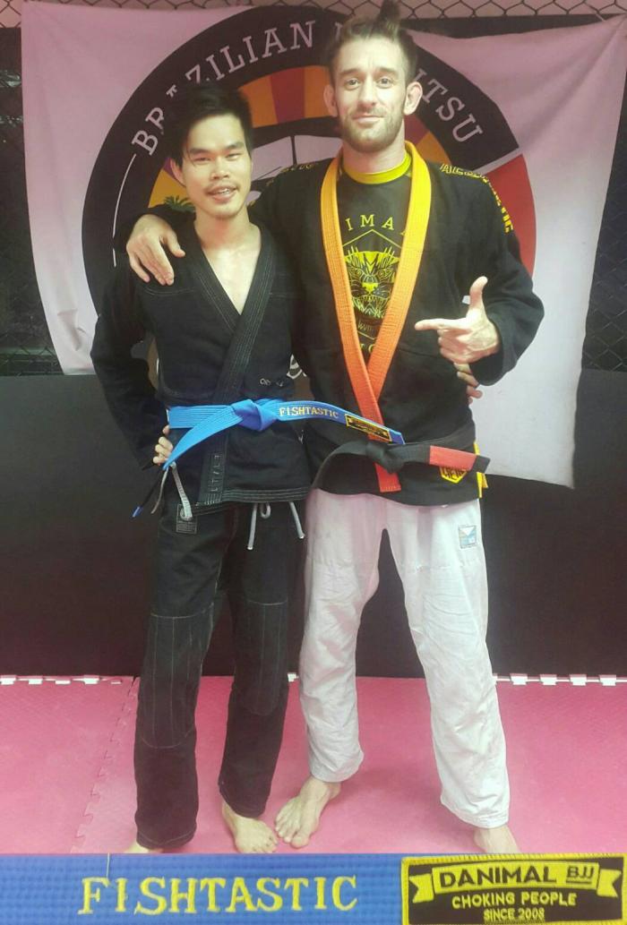 Blue belt · April 20, 2017 · Promoted by Daniel Reid