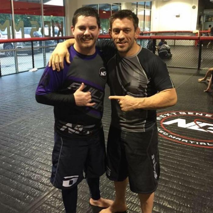 Purple belt · April 23, 2015 · Promoted by Chris Brennan