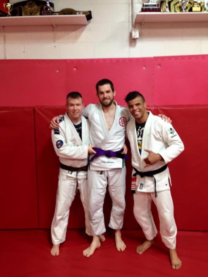 Purple belt · May 3, 2015 · Promoted by Wagnney Fabiano