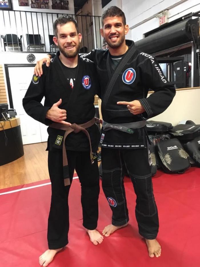 Brown belt · July 27, 2017 · Promoted by Leo Santos
