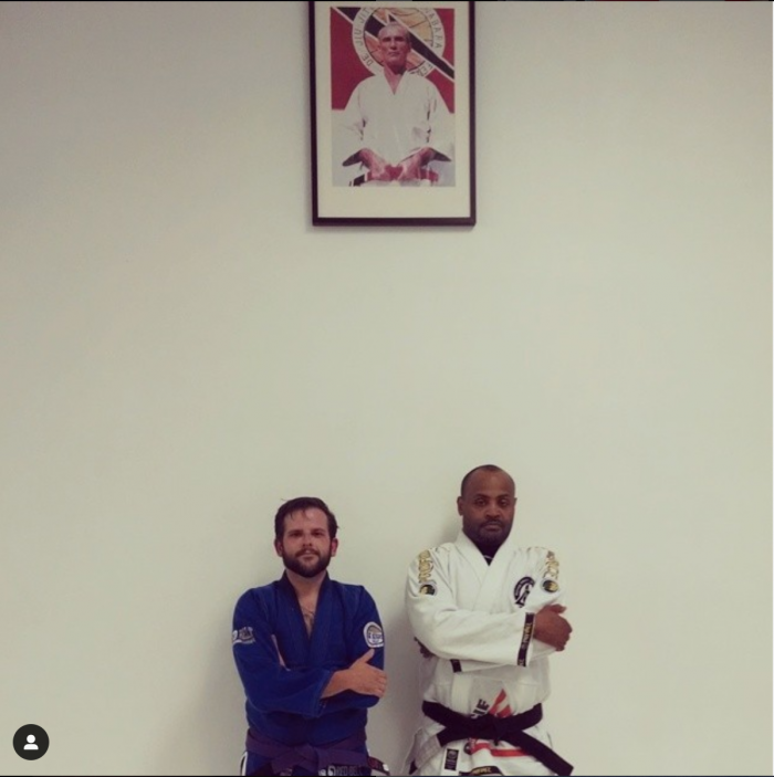 Just after receiving my Purple Belt from Royce Black Belt Lamonte Tyler, 6/27/2014 @TeamTakoma