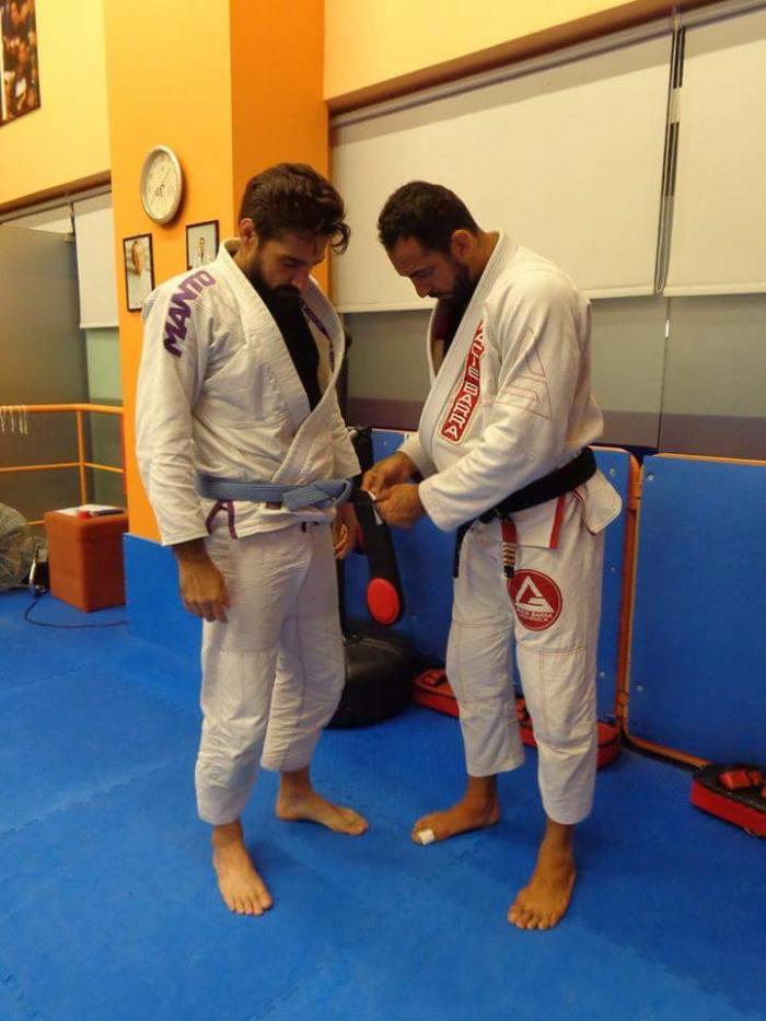 Blue belt · July 29, 2017 · Promoted by Braulio Estima