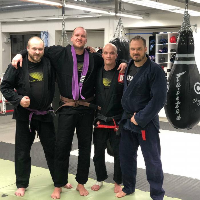 Brown belt · December 14, 2020 · Promoted by Riku Kallioniemi