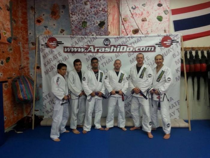Purple belt · October 25, 2013 · Promoted by Sylvio Behring