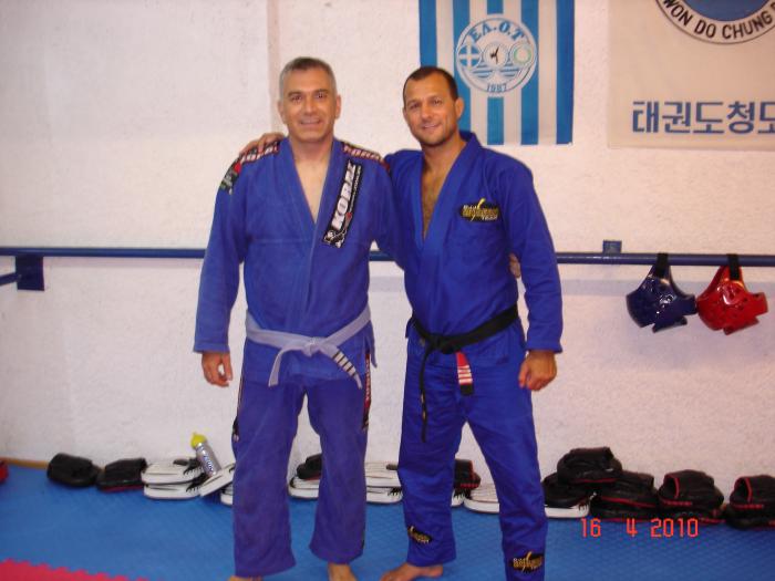 Blue belt · April 16, 2010 · Promoted by KAPADOUKAKIS ANTONIOS