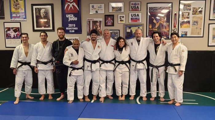 Judo black belt promotion