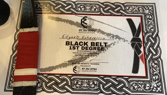 Black belt 1st degree · December 12, 2020 · Promoted by Renato Tavares
