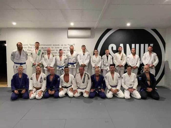 Purple belt · December 14, 2021 · Promoted by Panuwat Chep Krummel