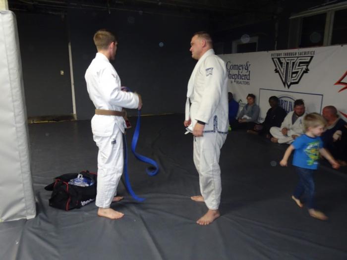 Blue belt · November 20, 2020 · Promoted by Jeremy Pender