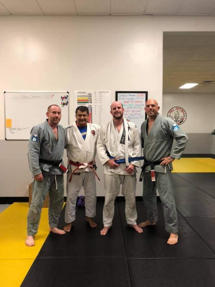 Blue belt · September 27, 2018 · Promoted by Cliff Fonseca