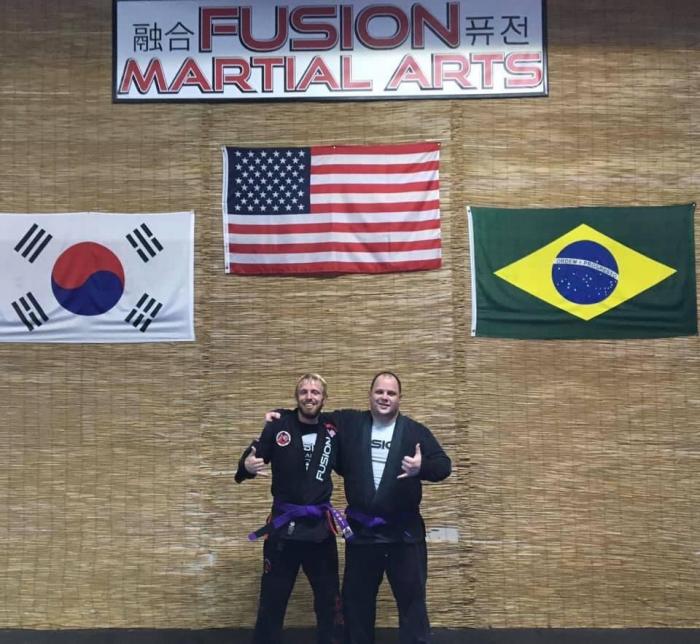 Purple belt · October 8, 2020 · Promoted by Brandon McClure
