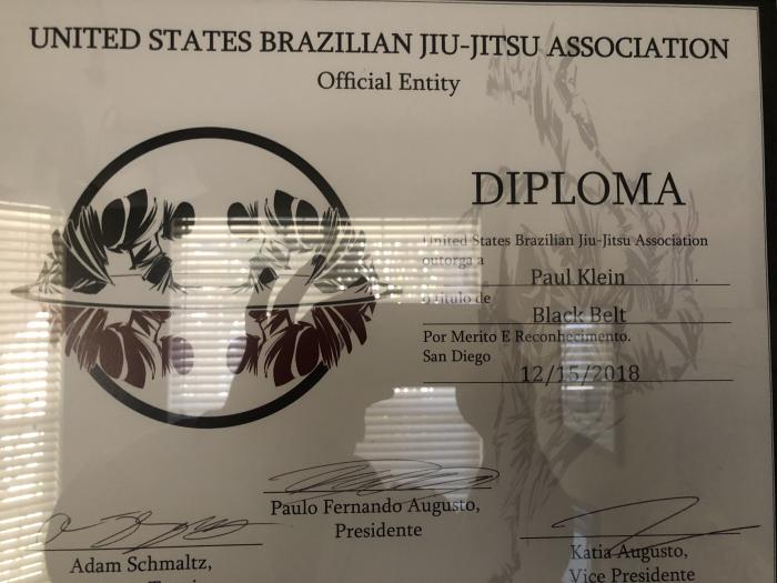 Black belt · December 15, 2018 · Promoted by Paulo Fernando