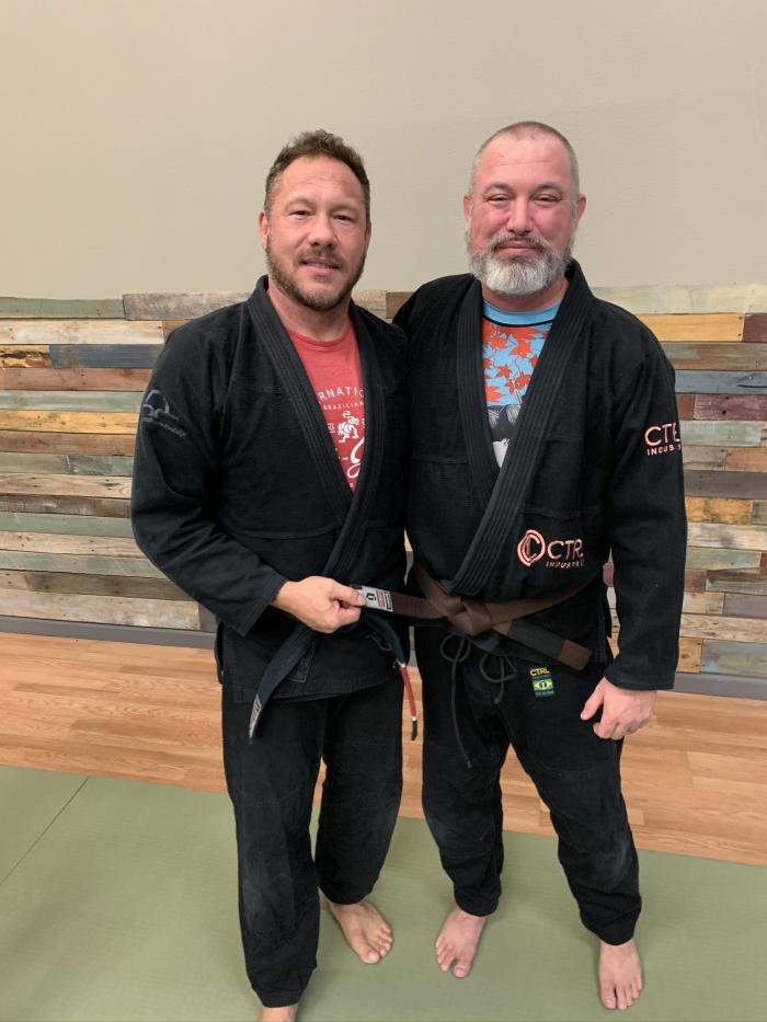 Brown belt · July 30, 2020 · Promoted by Robert Steenburgh