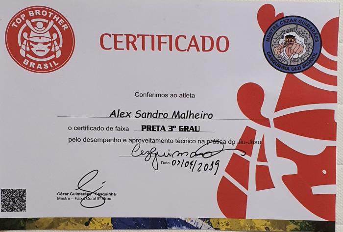 Black belt · December 19, 2010 · Promoted by Cezar Guimarães