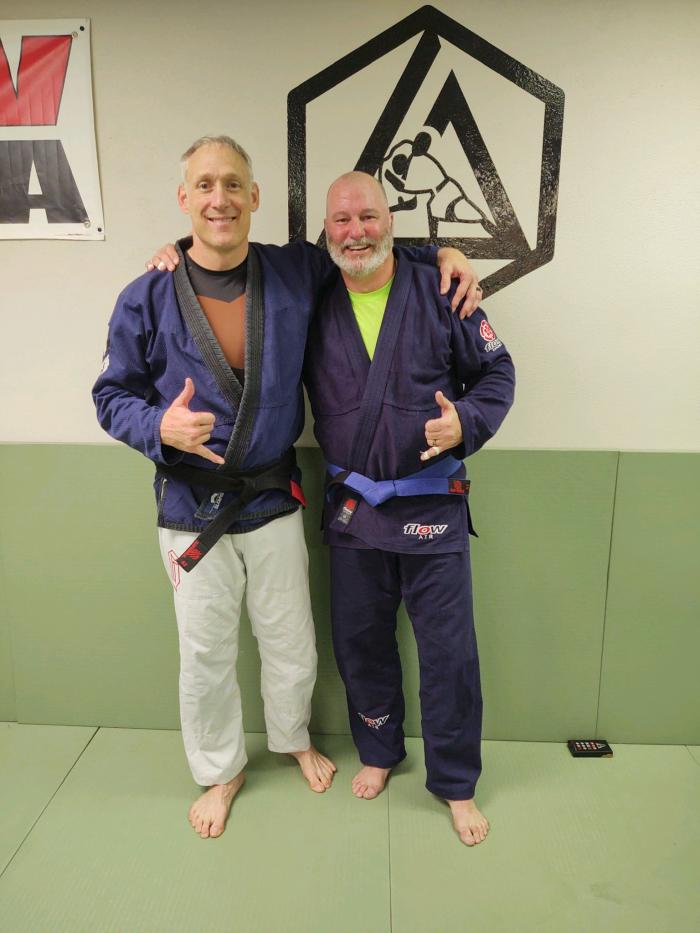 Blue belt · October 5, 2020 · Promoted by Brian Barlow