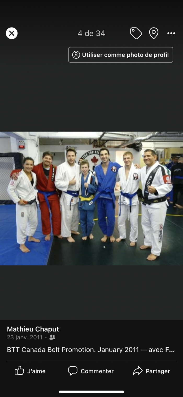 Blue belt · January 23, 2011 · Promoted by Fabio Hollanda