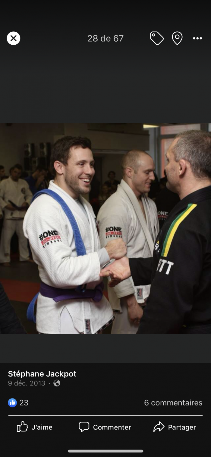 Purple belt · December 9, 2013 · Promoted by Fabio Hollanda