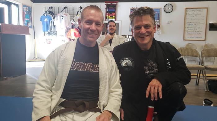 Brown belt · November 1, 2018 · Promoted by Dave Kiedaisch