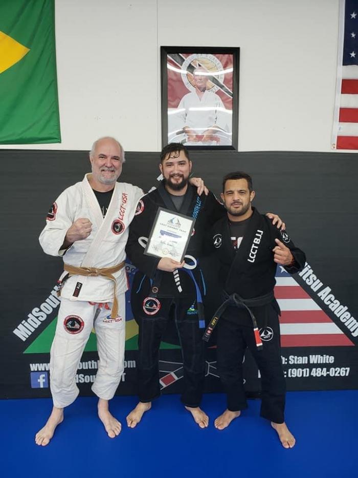 Blue belt · November 8, 2020 · Promoted by Luiz Claudio Augusto