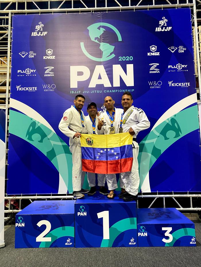 Podio Pan 2020 IBJJF