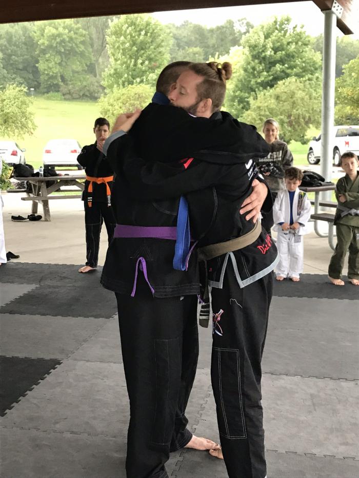 Purple belt · August 31, 2019 · Promoted by John Devall