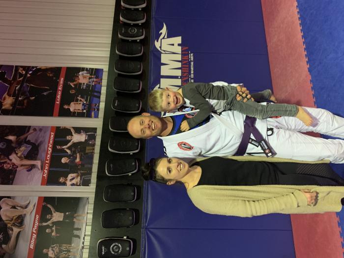 Purple belt · August 3, 2019 · Promoted by Michael Moloney