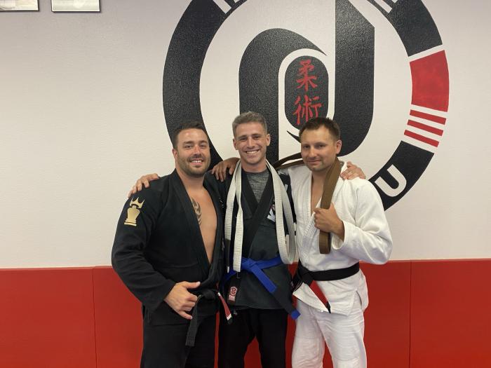 Blue belt · July 6, 2020 · Promoted by Gustavo Enriquez