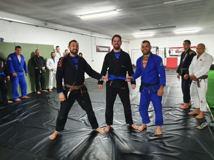 Blue belt promotion, January 2020