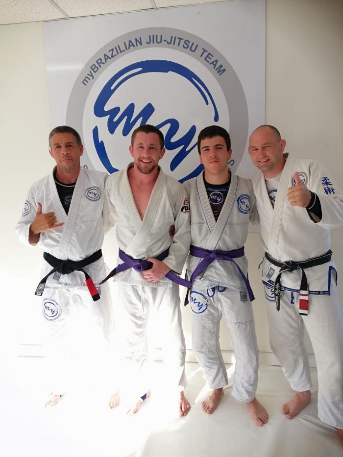 Purple belt · December 11, 2020 · Promoted by Stuart Marks