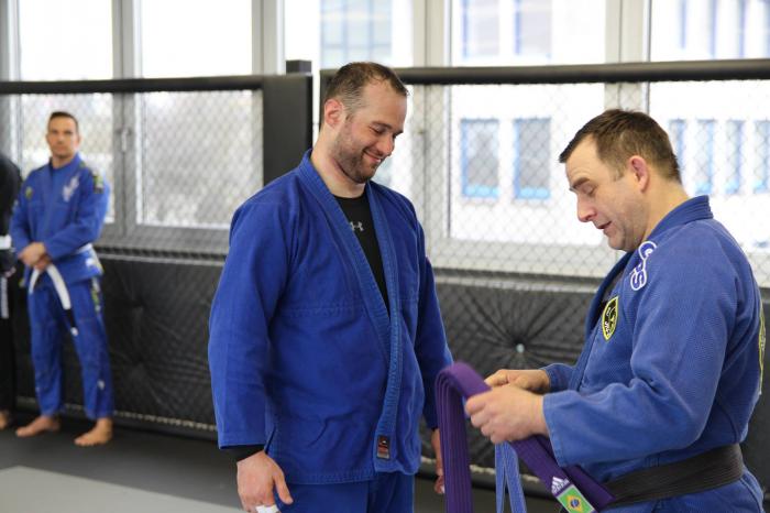 Purple belt · March 19, 2016 · Promoted by Oliver Maier