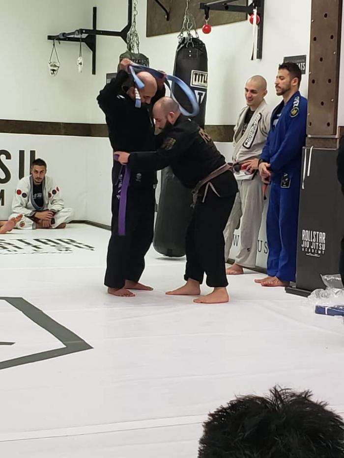 Purple belt · December 9, 2019 · Promoted by Hernan Guadalupe