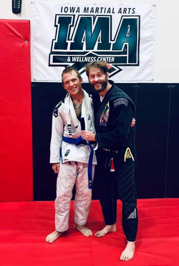 Blue belt · September 12, 2020 · Promoted by John "bogus" Devall