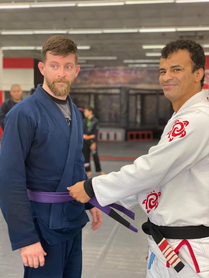 Purple belt · August 10, 2020 · Promoted by Bruno Alves