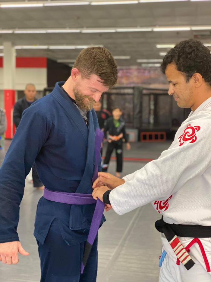 Purple belt · August 10, 2020 · Promoted by Bruno Alves