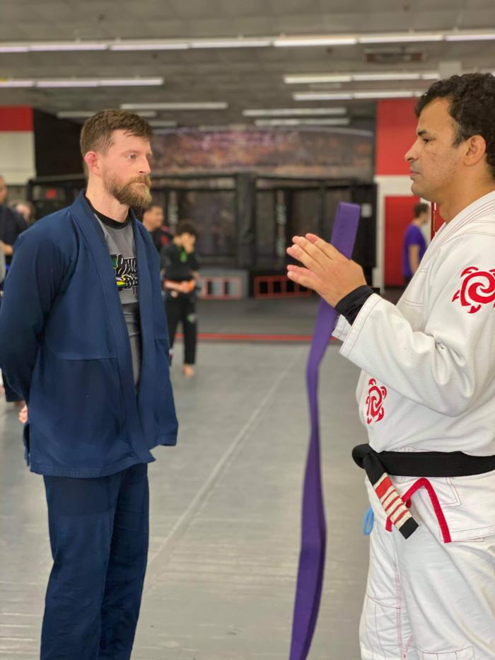 Purple belt · August 10, 2020 · Promoted by Bruno Alves