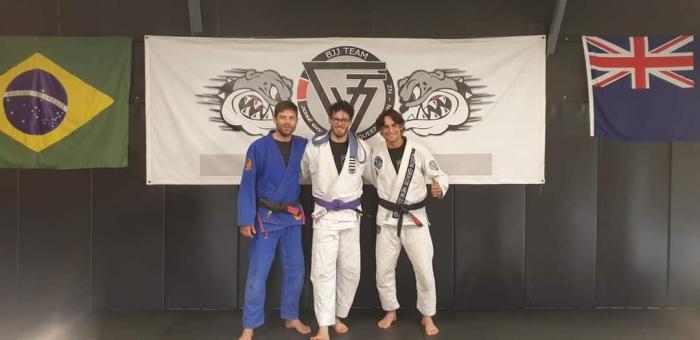Purple belt · December 21, 2020 · Promoted by Jose Gomez