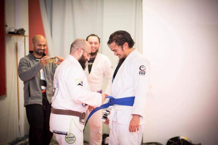 Blue belt · December 16, 2016 · Promoted by Hernan Guadalupe