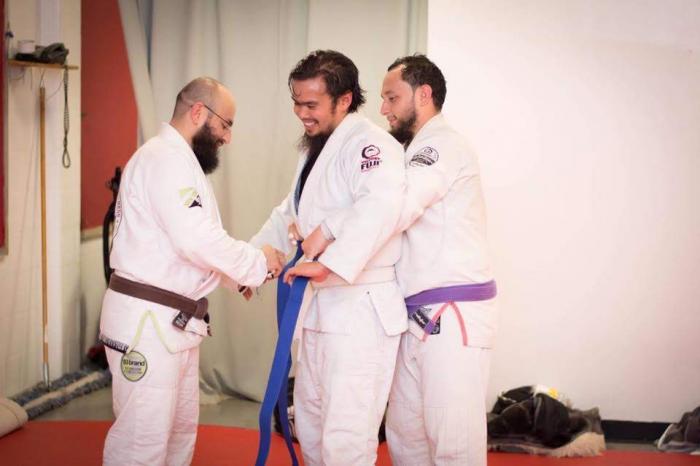 Blue belt · December 16, 2016 · Promoted by Hernan Guadalupe