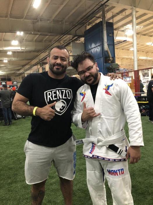 Competition photo with professor Marcelo Cruz