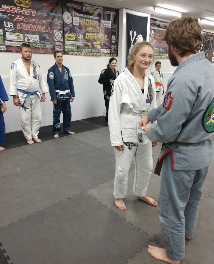 White belt · November 1, 2015