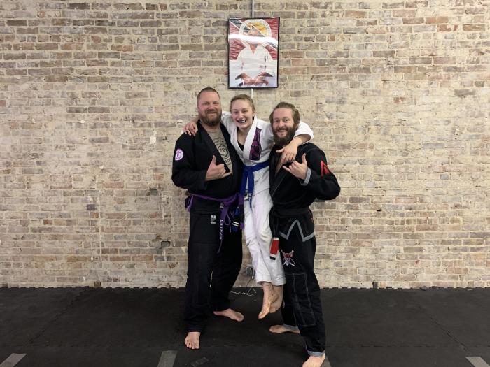 Blue belt · January 27, 2019 · Promoted by John "bogus" Devall