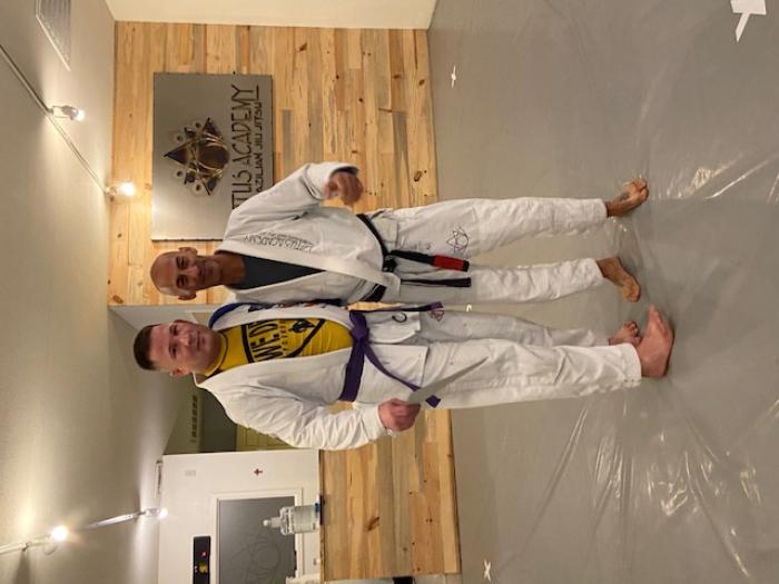 Purple belt · December 21, 2020 · Promoted by PETE LONCAREVICH