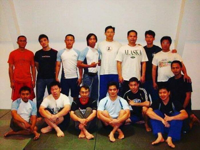 Around 2008-2009, my first time training with prof. Mike Jen