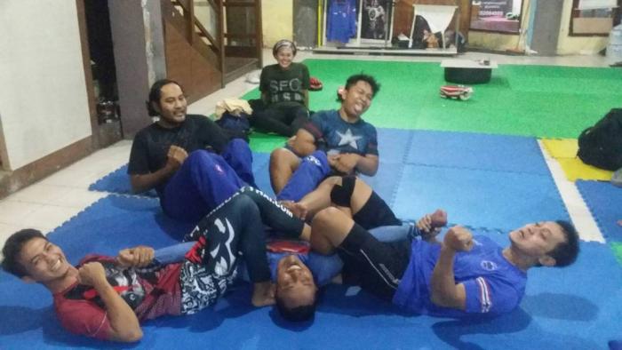2018, with my team mate
