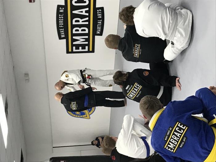 Blue belt · February 20, 2019 · Promoted by Joel Garcia