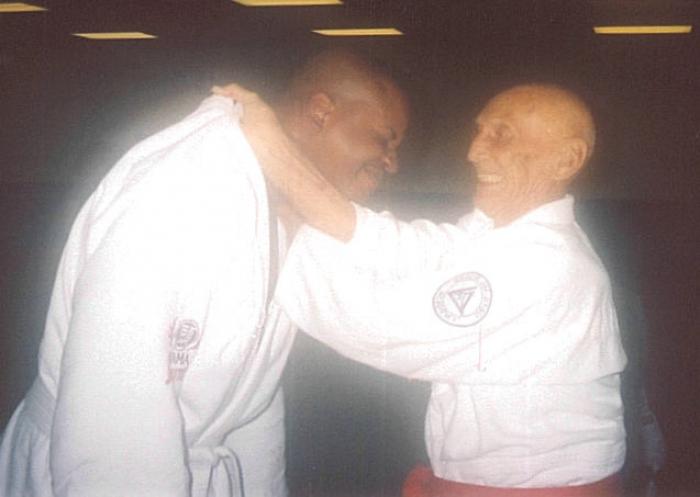 2005 with Grandmaster Helio Gracie