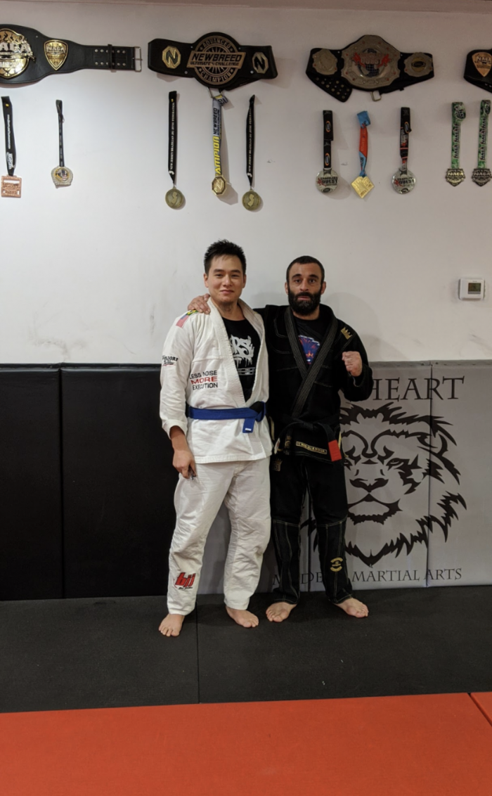 Blue belt · December 16, 2019 · Promoted by Ashure Elbanna
