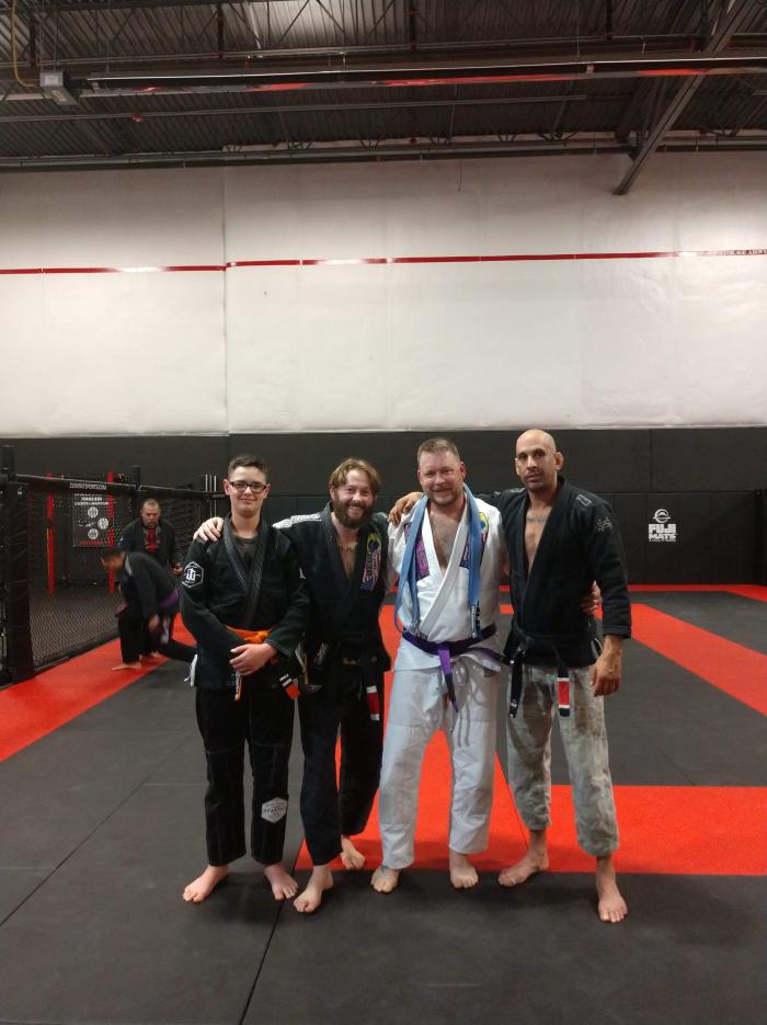 Purple belt · October 10, 2020 · Promoted by John "bogus" Devall