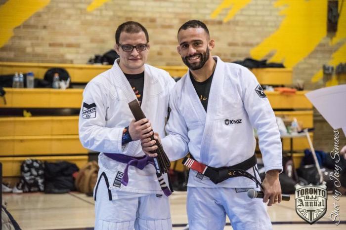 Brown belt · December 3, 2016 · Promoted by Jorge Britto